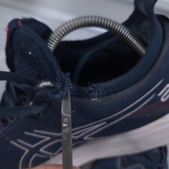 Asics Gel-Nimbus 25 Women's Size 9 Wide Blue Lilac Train Athletic Running Shoe - Picture 11 of 14